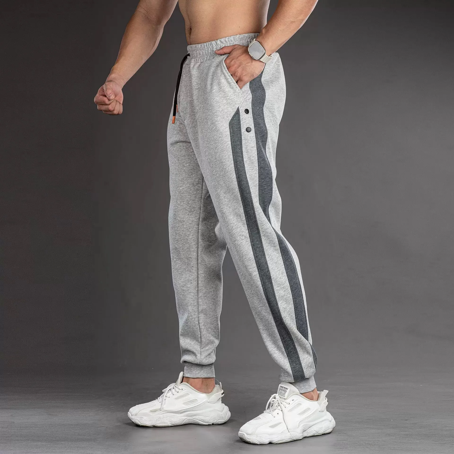 

Новые американские мужские тяжелые весенне-осенние цветные спортивные повседневные длинные брюки, спортивные штаны большого размера