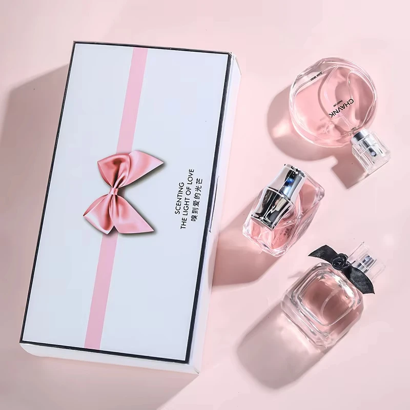 Arab Parfum Gift Box Women Charming Floral Fruity Chypre Scent Body Spray Long-Lasting Fragrance Pheromone Light Parfumes Set