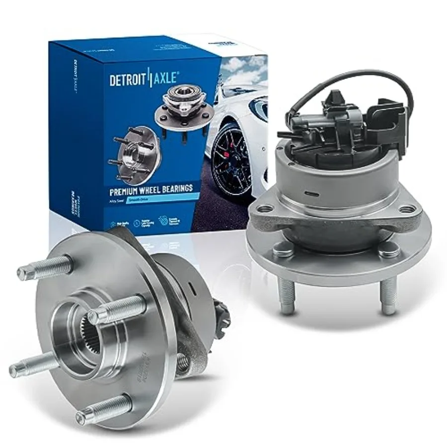 

2 ступицы подшипника переднего колеса для Chevy Cobalt Saturn Ion Pontiac G5 Pursuit, комплект подшипников ступицы колеса в сборе, сменная пара ступиц