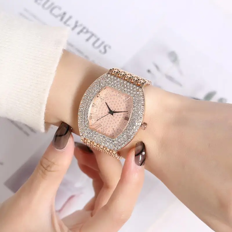 New Fashion Women Watches Stainless Steel Strip Quartz Watch Clock Fashion Casual Relogio Feminino Girl Student Women Wristwatch