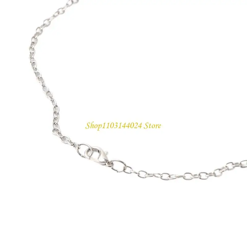 N5KE Men Retro Skeleton for Key Necklace Diy Accessories Korean Halloween Party Jewel