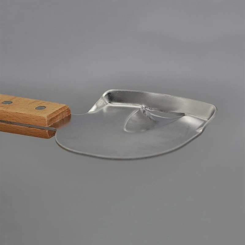 Gold shovel stainless steel hot wax plate, wax shovel technician tool for denture processing