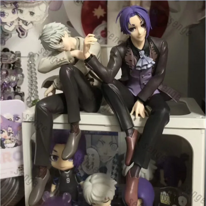 

[Genuine in stock] Bandai BANPRESTO Blue Prison sweets flavor Nagisa Shirou & Mikage Reiou partner set scenery figure collection