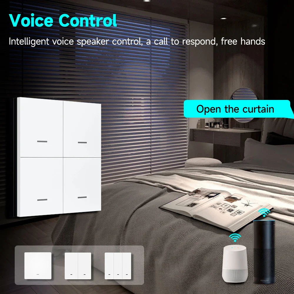 Рисунок 3 - 4/3/2/1Gang Tuya Zigbee 3