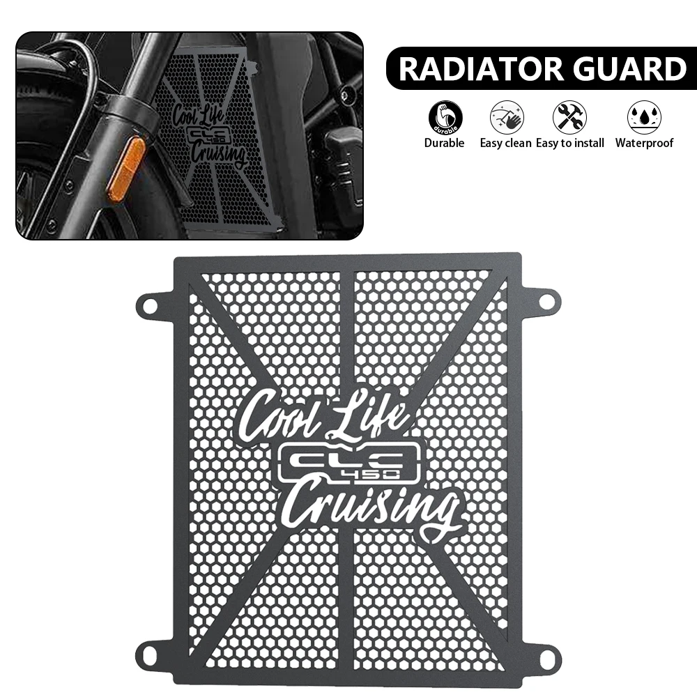 

CLC450 Motorcycle Radiator Grille Guard Cover Protector Accessories FOR CFMOTO CF MOTO 450 CLC 450 Bobber 450CLC 2025 2023 2024