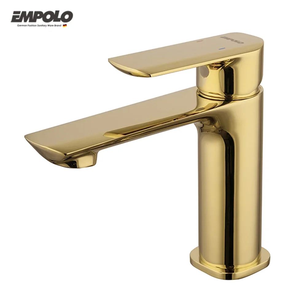 taps manufacturer bathroom gold wash basin faucet hot and cold water tap single lever basin mixer