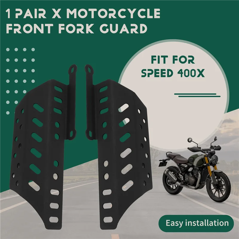 

Motorcycle Front Fork Guard Shock Absorber Cover Fork Guard Protection For Speed 400 Scrambler 400X Scrambler400x