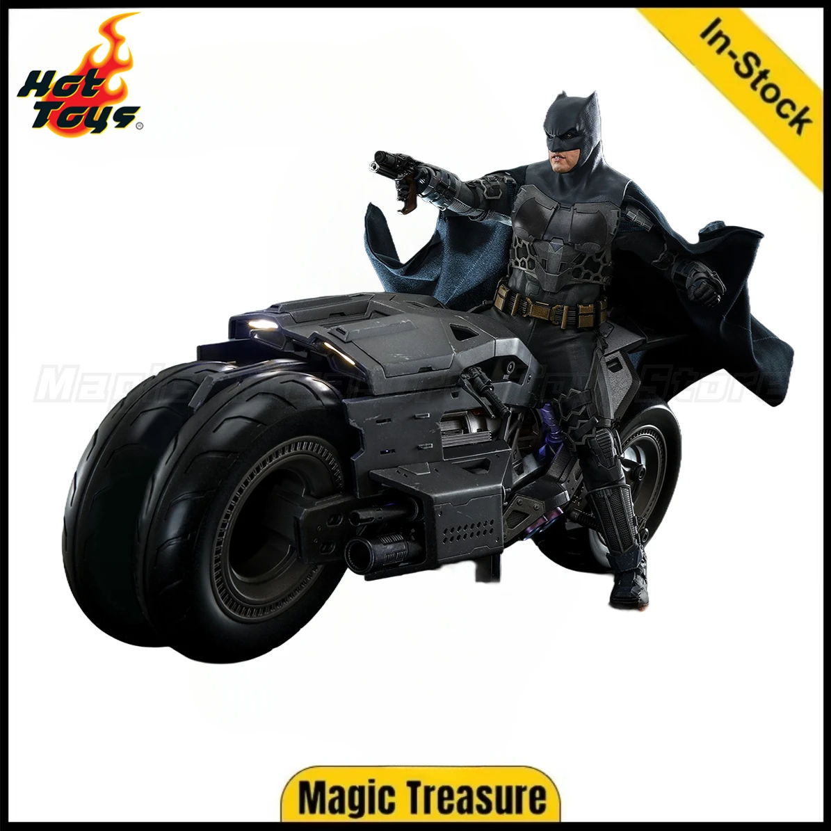 

【In Stock】Hot Toys DC MMS705 "The Flash" Batman and Batmobile 1/6 Scale Collection Set Toys Ornaments Gifts
