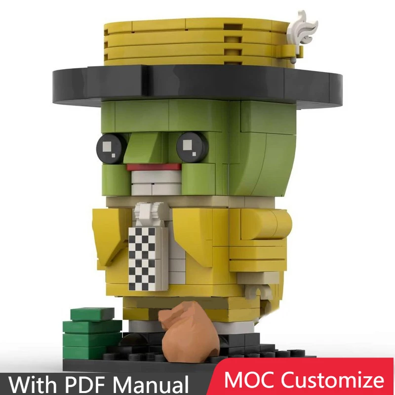 

Popular 156 PCS MOC Custom Assembly Toy Character Puzzle Technology Creative Assembly Toy Christmas Birthday Gifts For Family