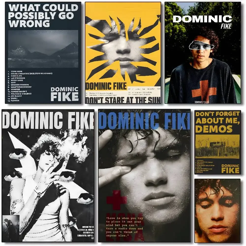 D-Dominic singer F-Fike poster Art HD canvas advanced aesthetic Printing Paper Wall Art for Living Room Home Decor