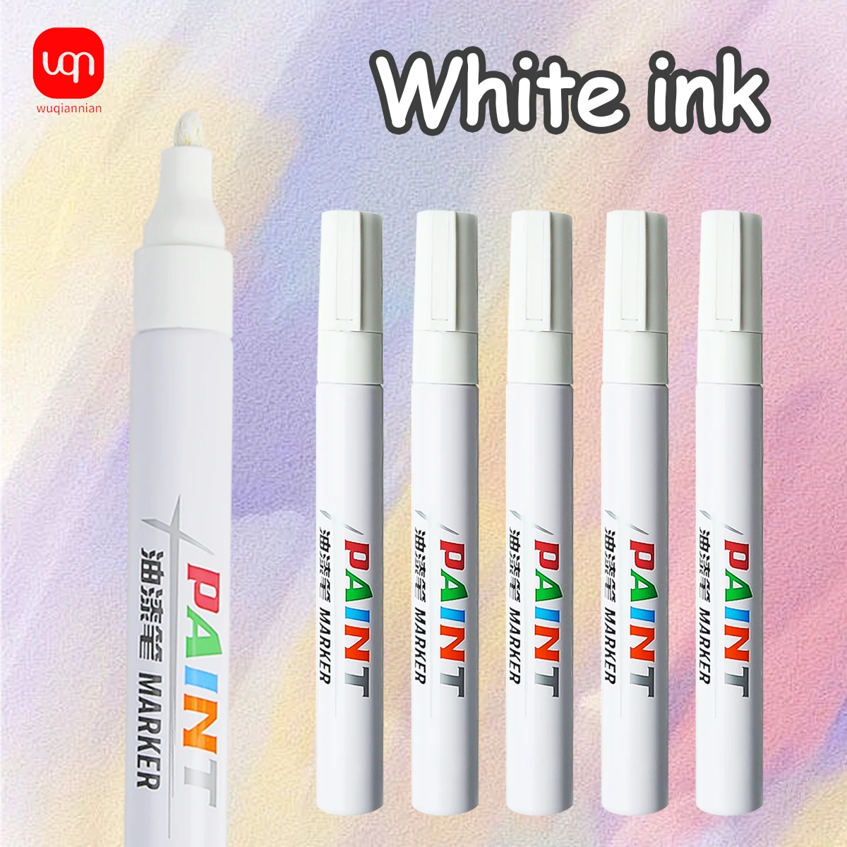 

10pcs Black/White/Gold Paint Pen, Car Scratch Repair Paint Pen, Waterproof Car Coating Repair Paint Care Pen, Scratch Removal