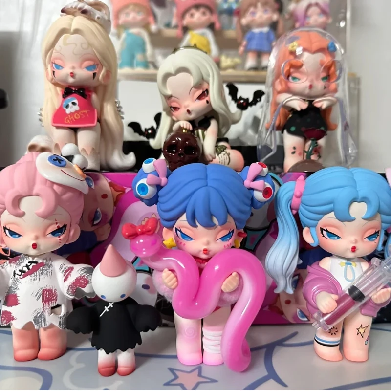 

Аутентичная глухая коробка Dododonami Doomland в стиле темной Лолиты, игрушка-кукла, загадочная кукла, орнамент, украшение для рабочего стола, коллекция подарков