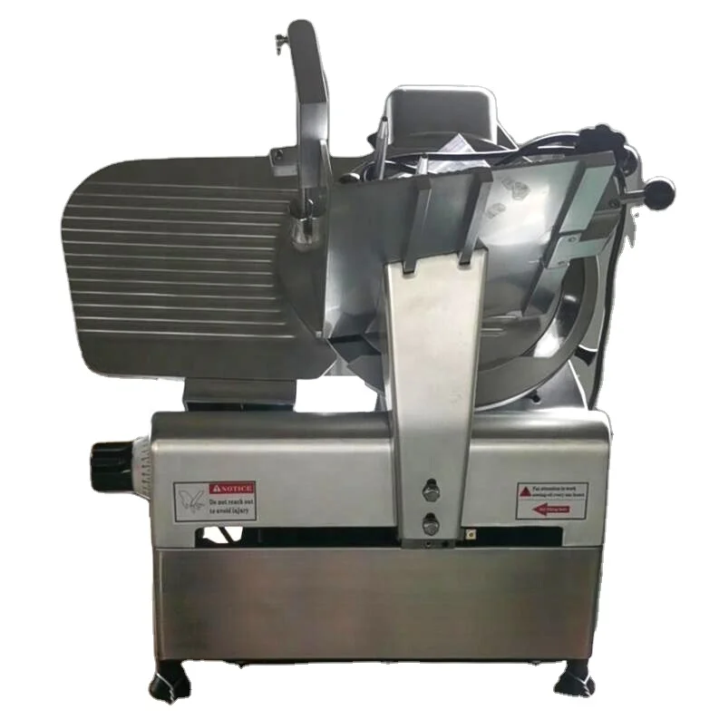 Desktop Fully Automatic Electric Fresh Meat Slicer Cutter Frozen Meat Cutting Slicers HR-12/13