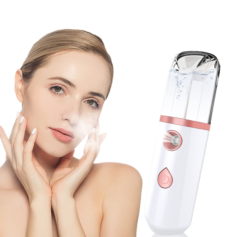 30ml Portable Nano Facial Mister - Mini Face Steamer for Skin Hydration