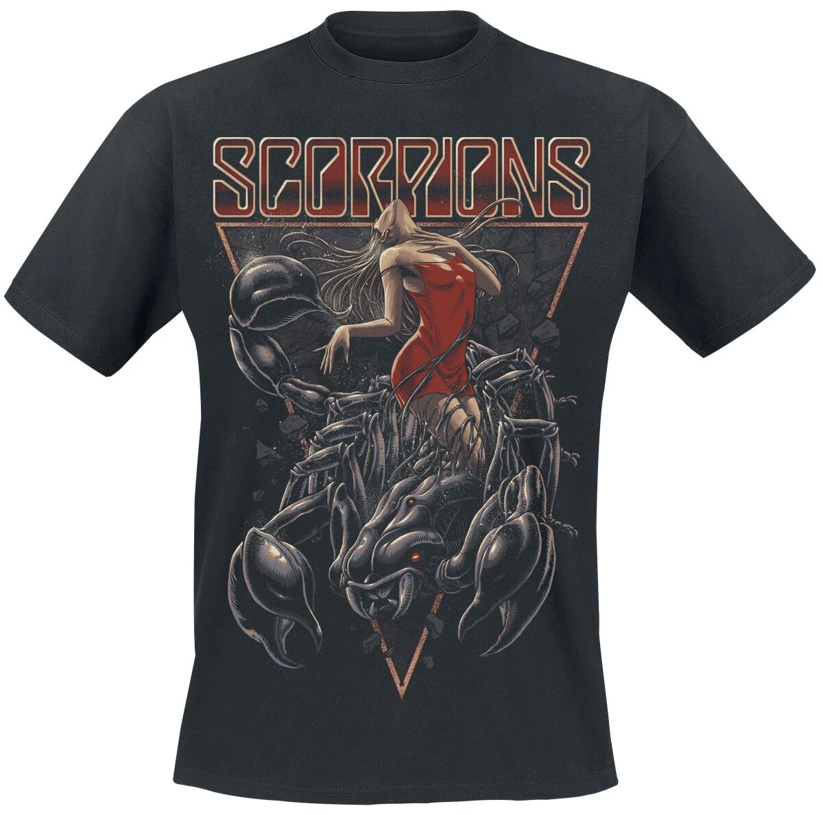 Y2k Scorpions Graphic Cotton Band T-shirt Unisex Summer Short Sleeve Fashion Brand Tee Luxury Casual Vintage Tees