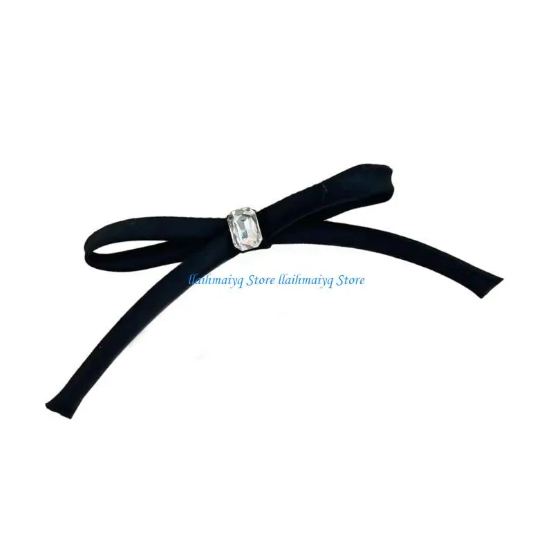 

573B Hair Clip with Butterfly Detail Headband Hairband Secure Side Hair Headwear