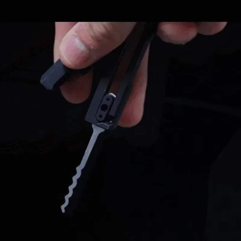 Gravity Pick Lock Opener Stainless Steel Durable Lock Keys Multifunctional Convenient Quick Pick Lock Opener