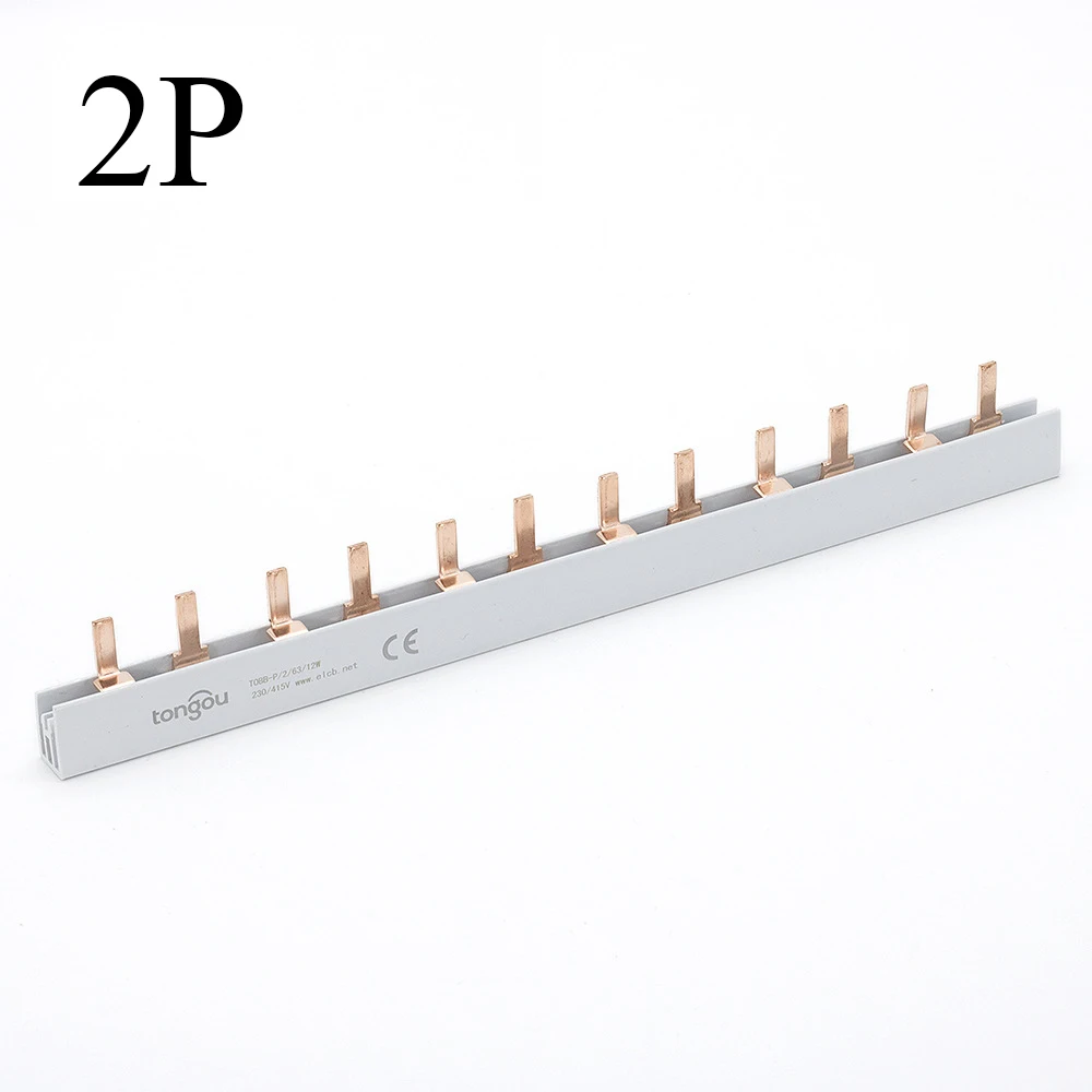 

1P/P/3P/4P/DPN Copper Busbar for Distribution Box Circuit Breaker MCB 63A Connector Busbar Connection