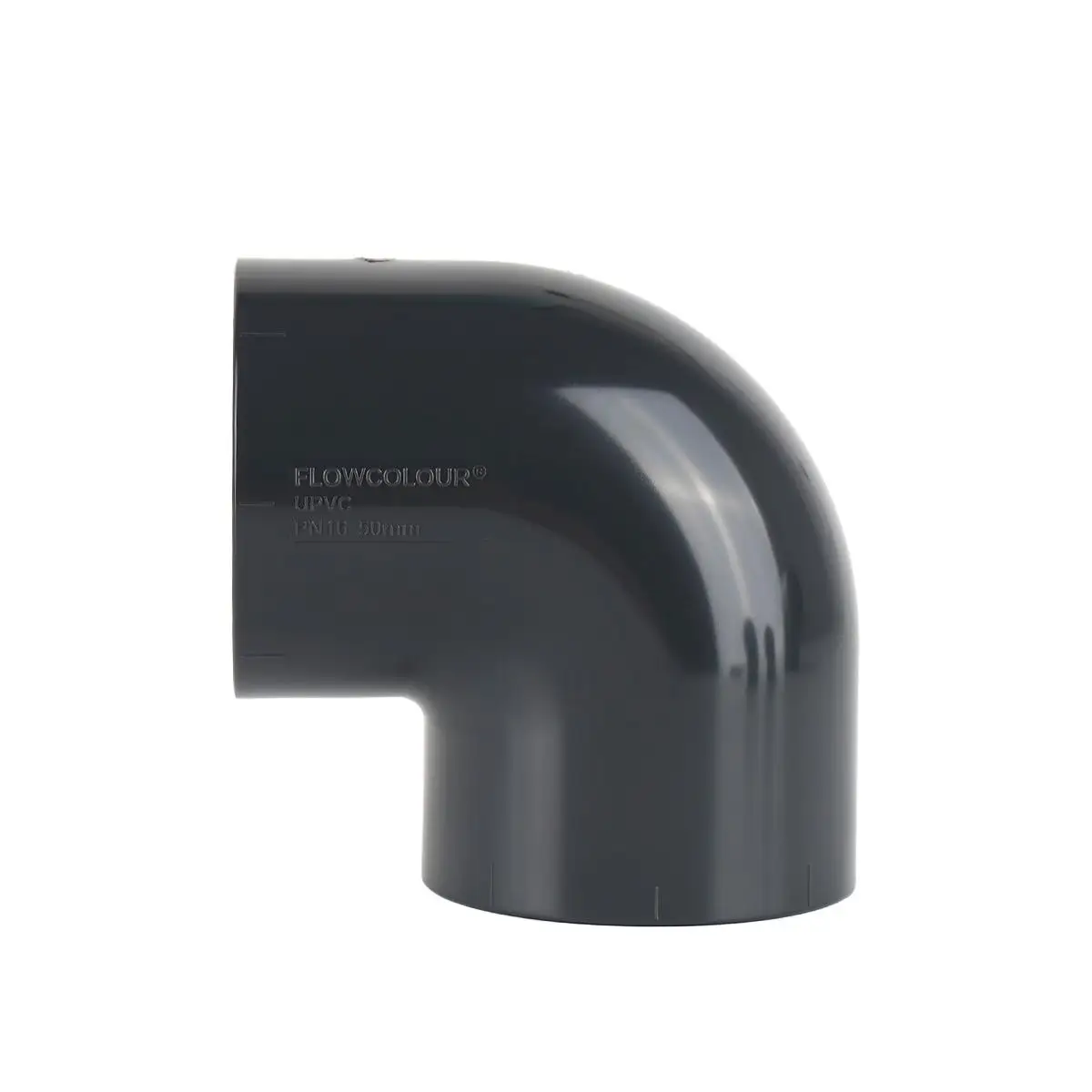Flowcolour 20mm-63mm PVC 90 Degree Elbow UPVC Home Garden Irrigation Water Pipe Fittings Aquarium Fish Tank Tube Joints