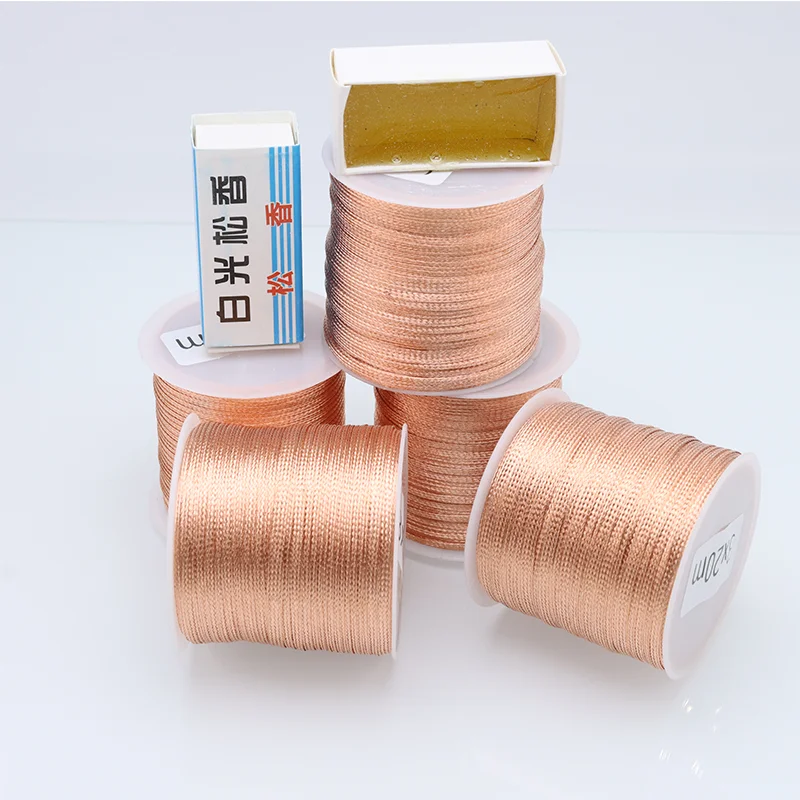 6M/10M/20M Kupfer Schweißen Docht Draht Lotpaste Kolophonium Flussmittel für PCB Board Lötkolben oxidation Widerstand Entlöten Geflecht – Detail 1