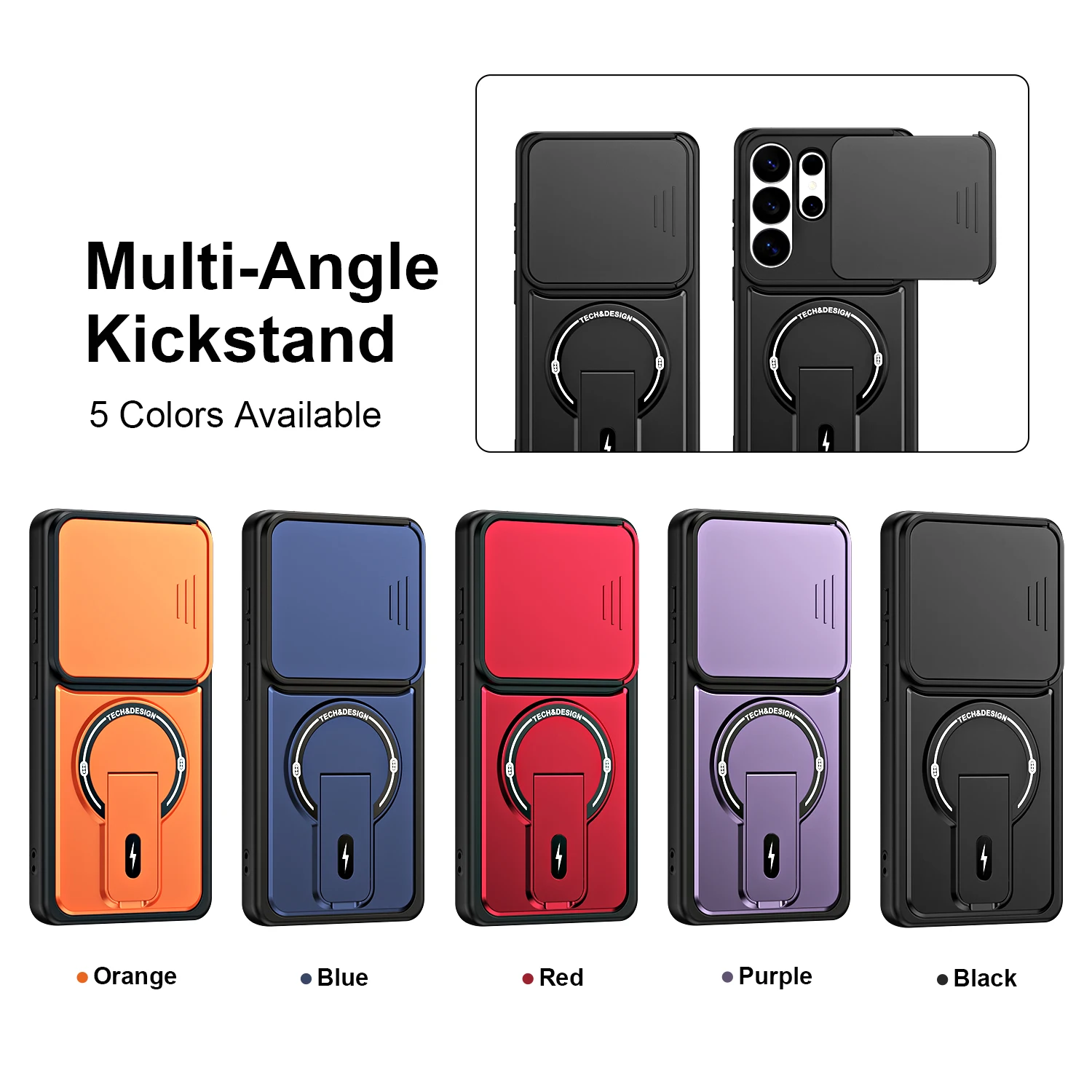 Halterung für Magsafe-Hülle für Samsung Galaxy A07 A17 A26 A37 A56 A57 S26 Edge Plus Ultra Stoßfeste Linsenschutzabdeckung – Detail 11