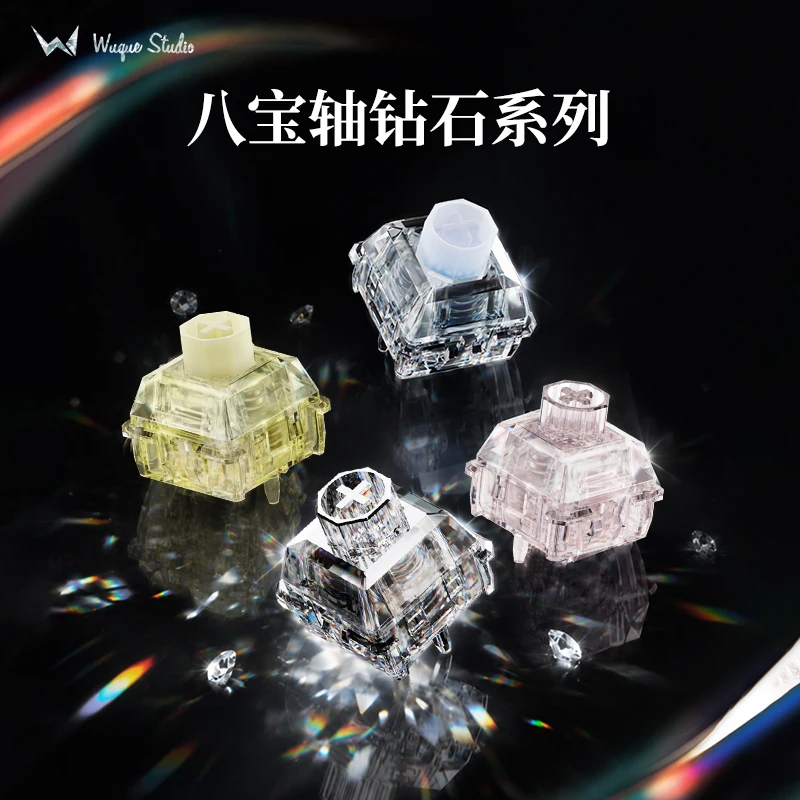 Wuque Babao Cullinan Magnetic Switch the Heart of the Ocean Switch Linear for Magnetic Keyboard Factory Lubed Linear 750Gs635Gs