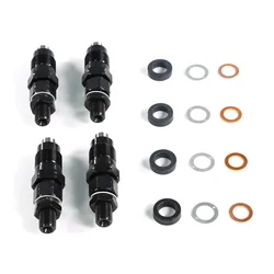 4 Piece Diesel Fuel Injector For Mitsubishi Pajero Triton Delica 4D56 4D56T 2.5L D4BX D4BA G6BAJ D4BF