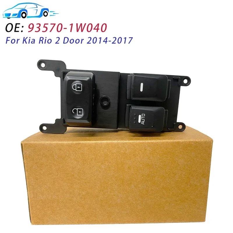 Fit For KIA Rio 2 Door 2014 2015 2016 2017 Left Side Electric Window Switch Glass Lifter Control Button 93570-1W040 935701W040