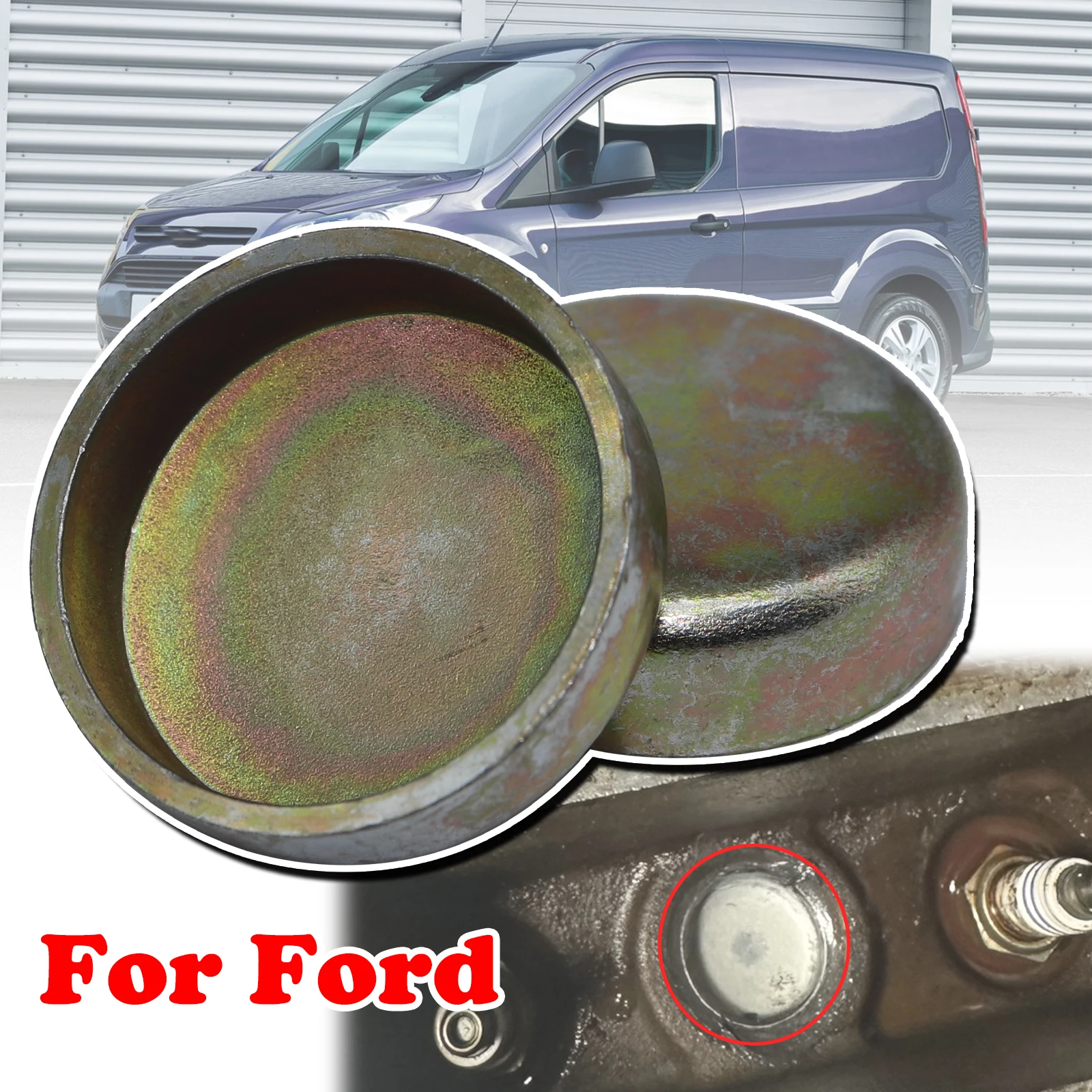 

25mm Engine Core Plug For Ford Transit Edge Lincoln Corsair Freeze Expansion Welch Plug Zinc Plated Cup 1.6L Cylinder Head Block