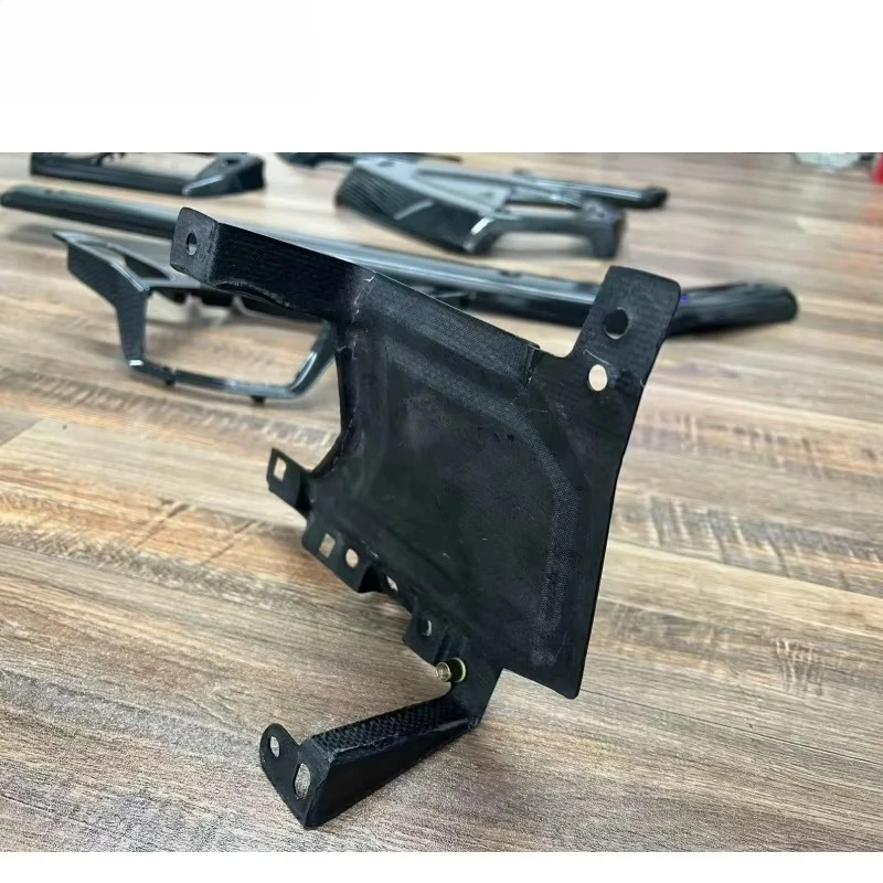 Pour Defender intérieur sec pièces en Fiber de carbone adaptées pour RR Def 110 et Coupe 90 garnitures de tableau de bord en carbone pour Def
