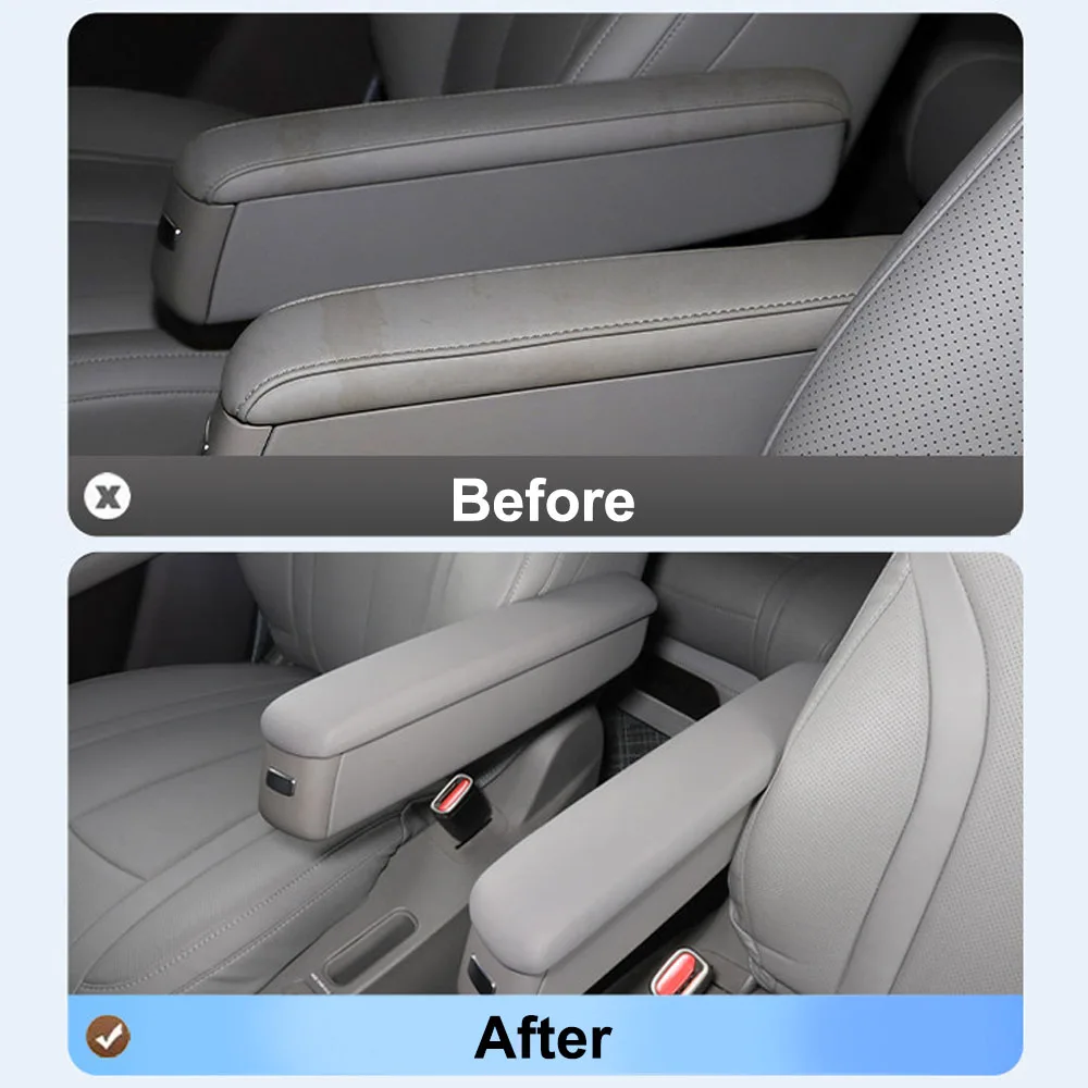2pcs Second Row Seat Armrest Cover For Denza N8L 2025 2026 Car Accessories Scratch Resistant And Wear-resistant Protective Cover