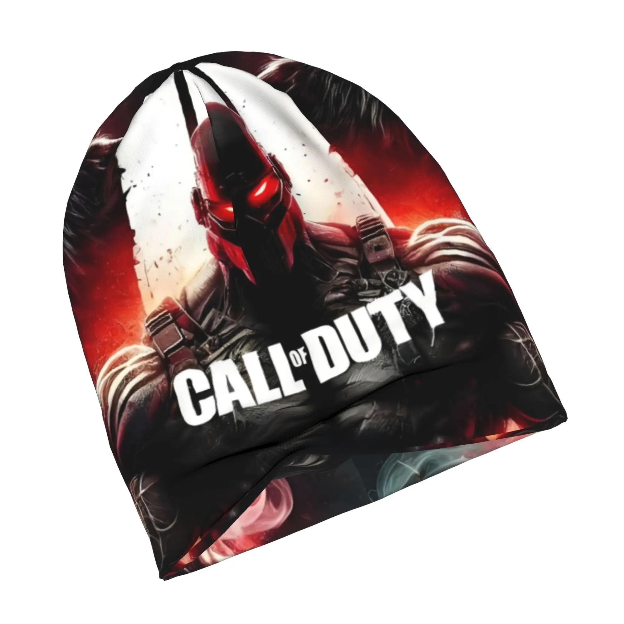 Call of Duty Black Ops Shooting Game   Skullies Beanies Caps Men Women Unisex Street Winter Warm Knit Hat Adult  Bonnet Hats