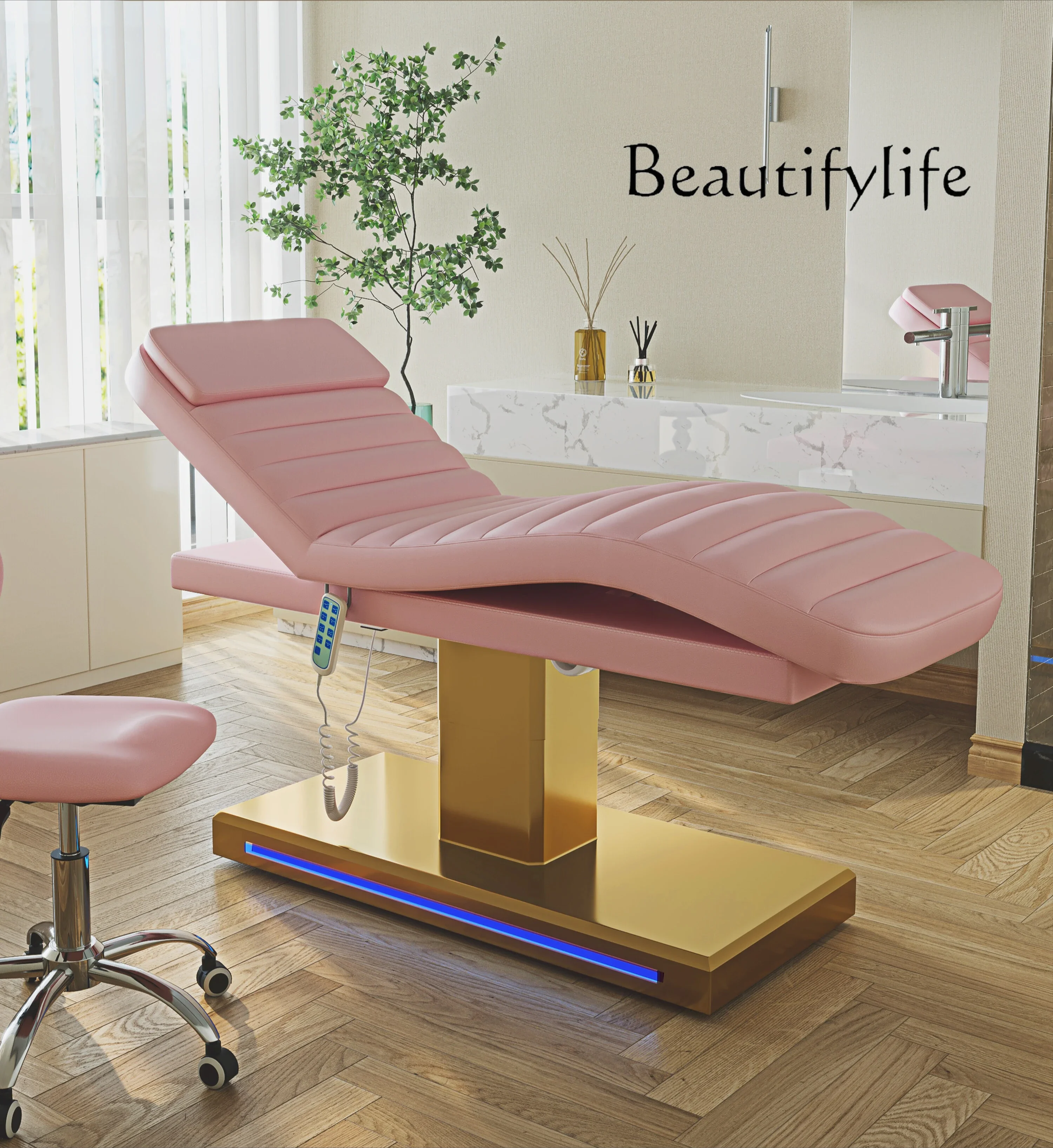 Beauty salon special electric massage bed automatic multi-function simple massage bed طاولات تدليك