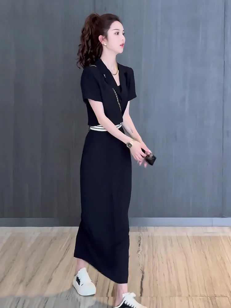 

Faionable ort Bla костюм с верхом и юбкой с высокой талией для женщин, комплект из полиэфирного волокна, новая летняя коллекция