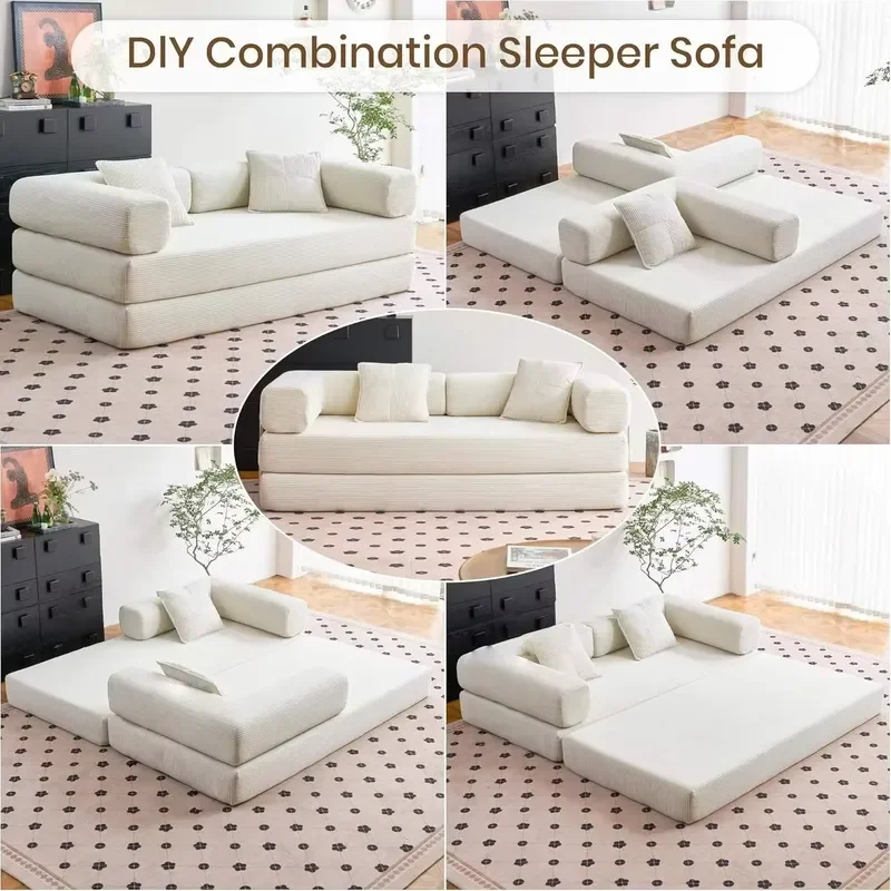 Wholesale Modern Compressed Fabric Modular Vacuum Set Corner Sofa Design for Home Apartment Hotel Living Room Furniture
