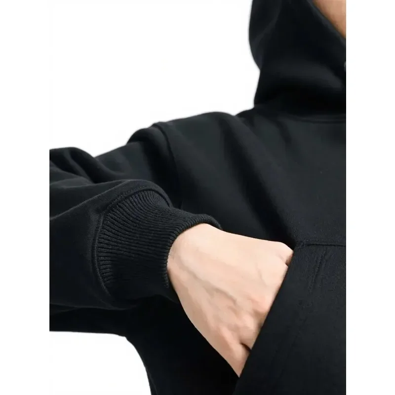 Sudadera con capucha de una pieza para hombre Anime Periphery Hip Hop Otoño/Invierno Sudaderas con capucha de algodón grueso para hombres y mujeres