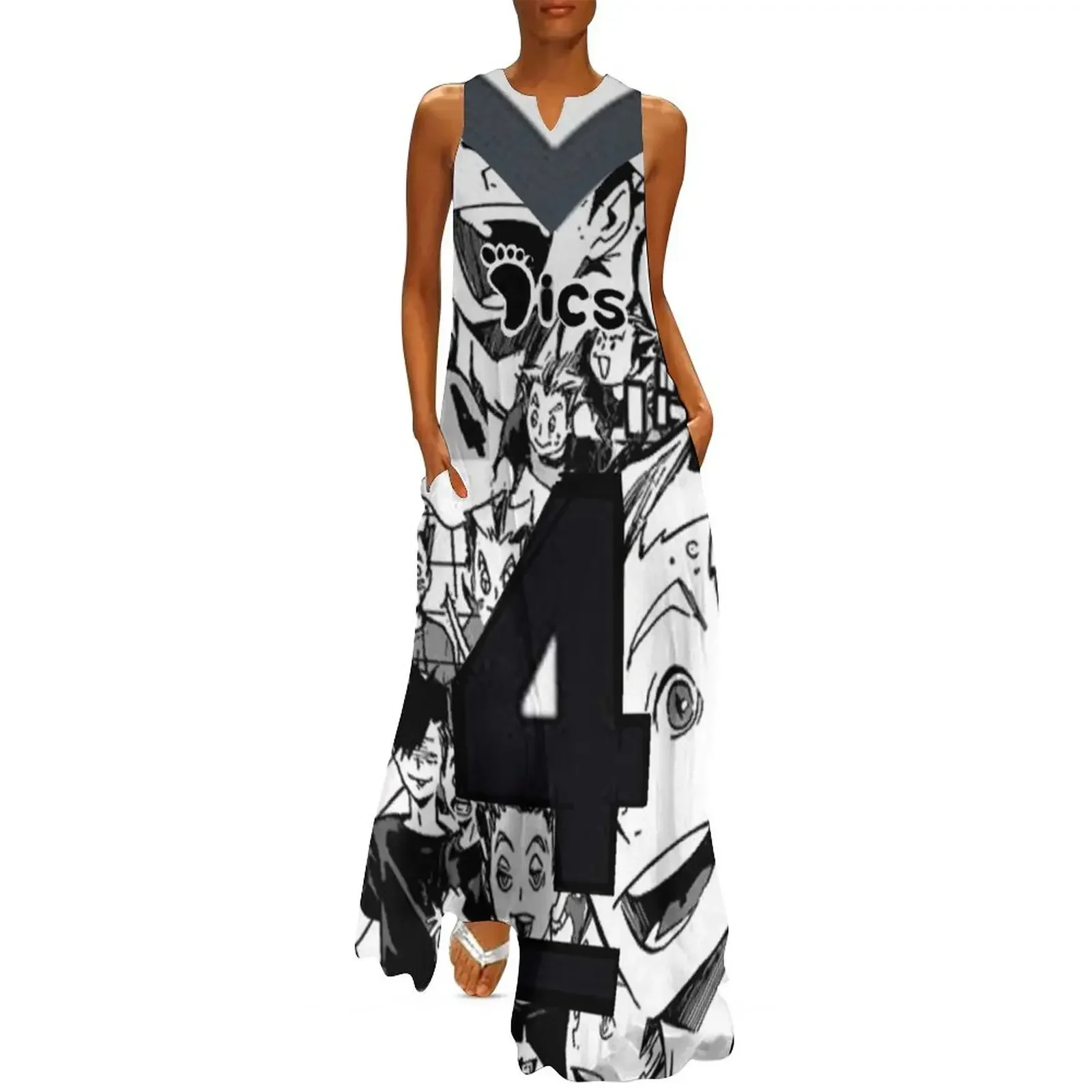 

Bokuto jersey collage Long Dress summer dresses womens 2025 women's summer jumpsuit long sleeve dress Dress