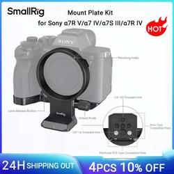 SmallRig Rotatable Collar Mount Plate for Sony Alpha 7R V/Alpha 7 IV/Alpha 7S III/Alpha 7R IV for Arca-Type Manfrotto RC2 -4148