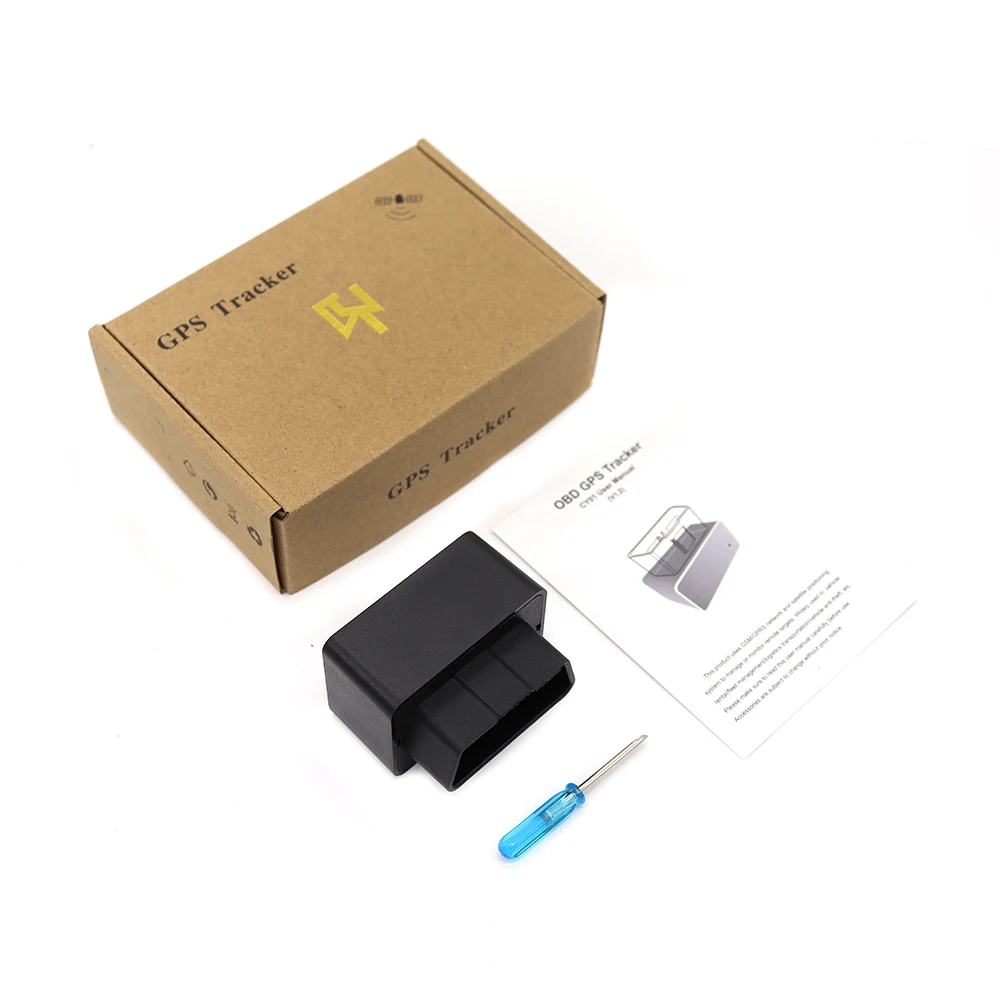 New Mini OBD GPS Voice Monitor Tracker 16PIN OBD II Plug Play Car GSM OBD2 Tracking Device GPS locator with online Software APP