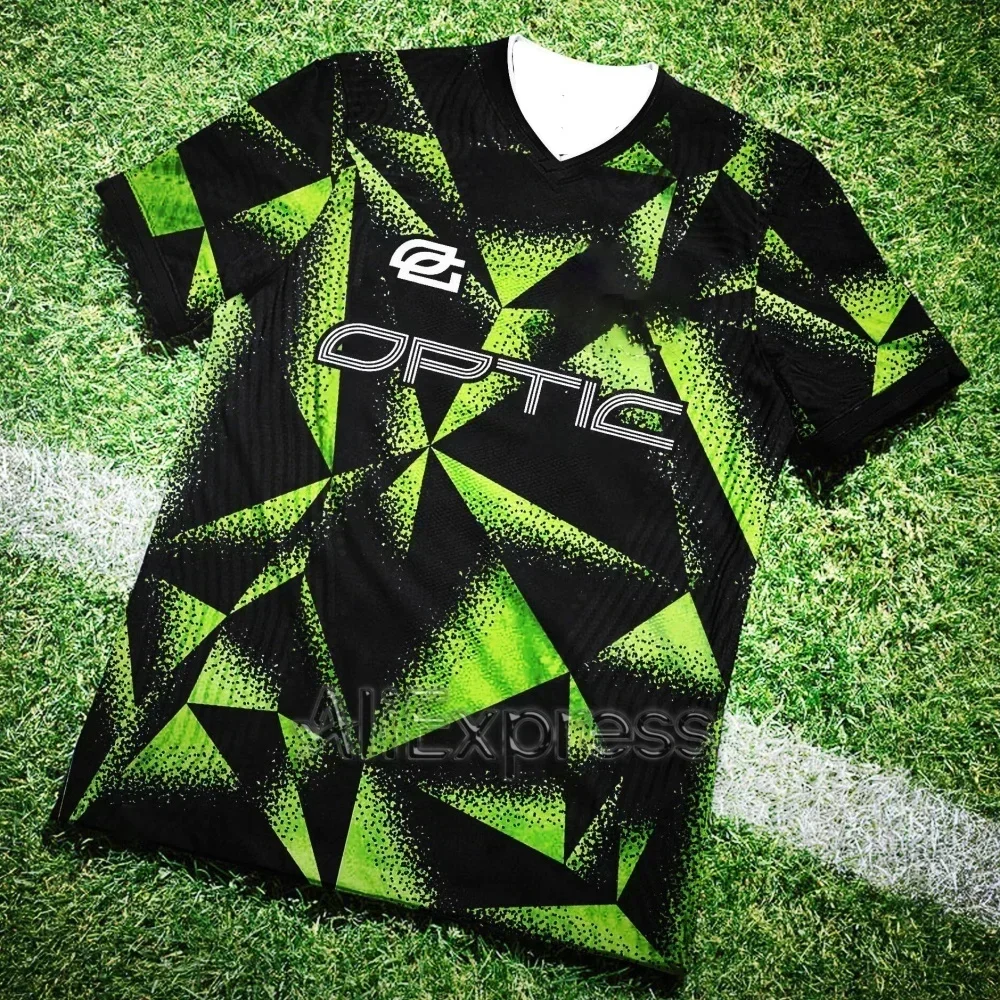 

2025 Optical Gaming Professional Team Jersey e-sports uniform fan custom ID summer breathable 3D T-shirt for children/adults.
