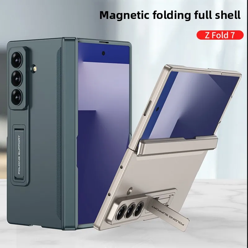 GKK Original Case for Samsung Galaxy Z Fold 7 5 6 5G Case Magnetic Hinge Armor Shockproof Matte Hard PC Cover For Z Fold 4