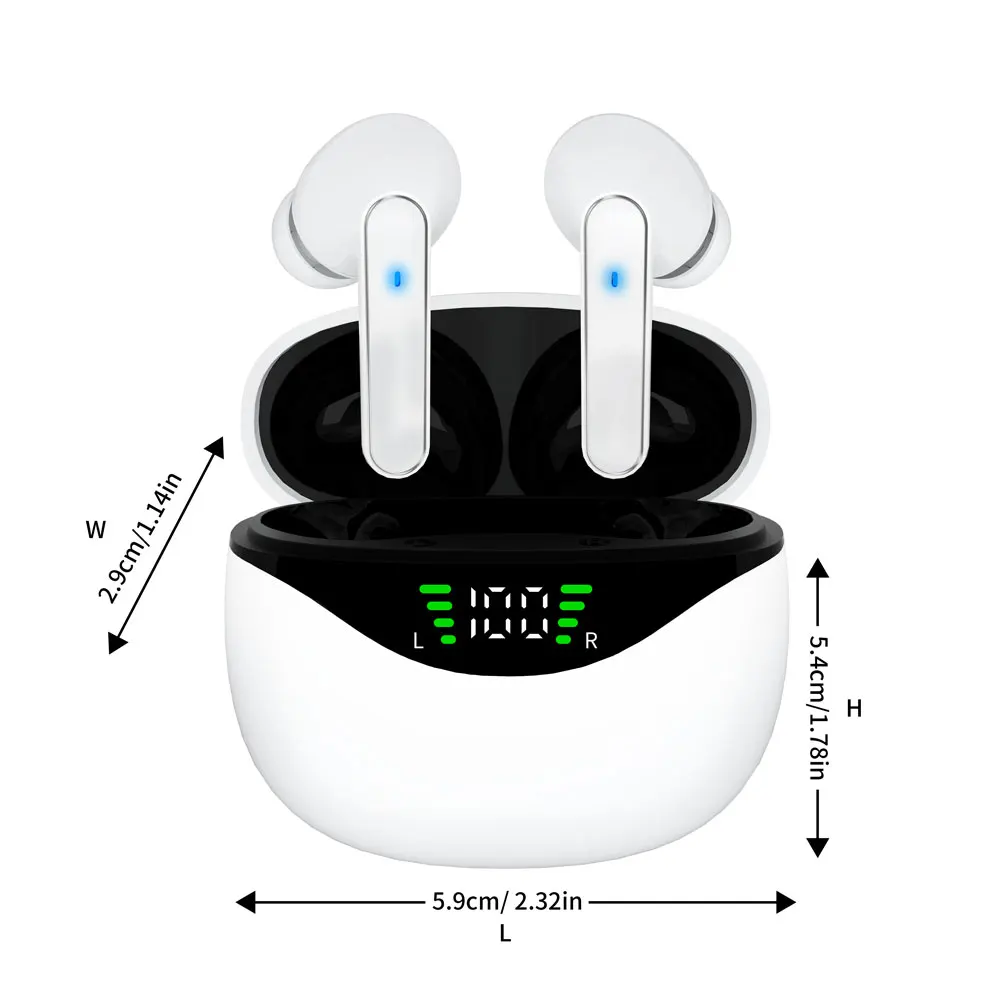 Wholesale 3D Stereo Hifi Sould Wireless Blue-tooth Waterproof Sports Gaming TWS In-ear Earphone Headphone Earbuds