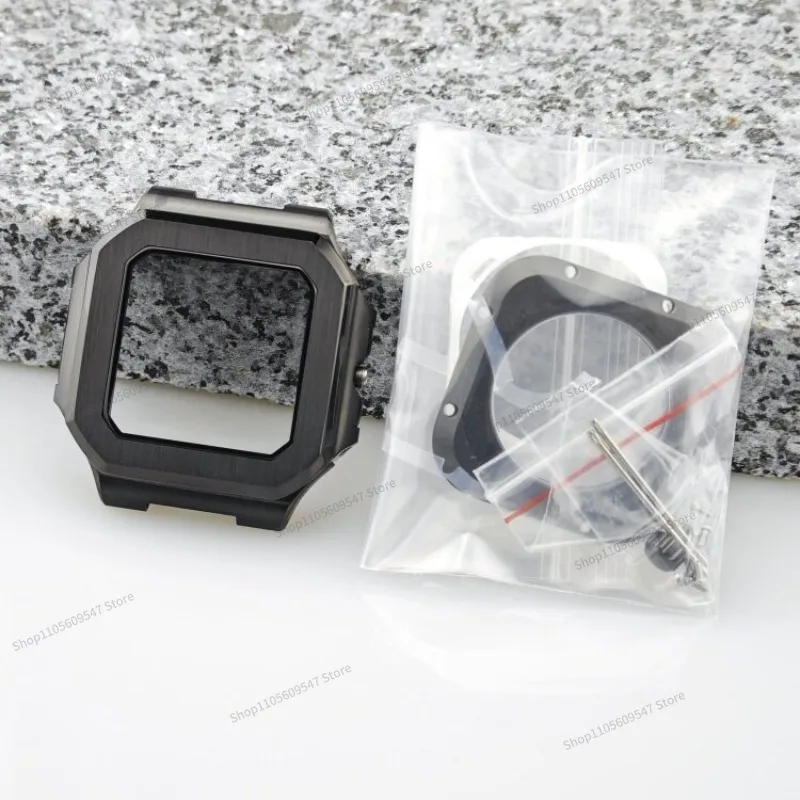 For NH35 Case, Modified Screw Bottom PP Belt Mechanical Watch Accessories 38