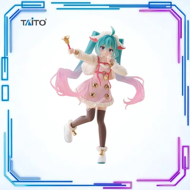 タイトー-ハツネミク-ワンダーランド-アニメフィギュア-ハツネミク-狼と七匹の子ヤギ-賞品フィギュア-ファン向けギフト