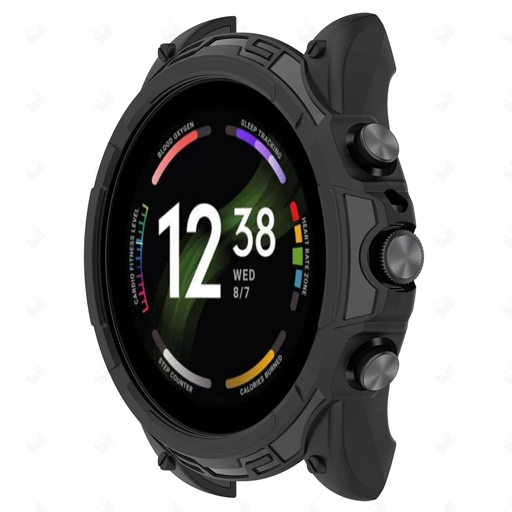 Protective Case Cover for Fossil Gen 6 42MM 44MM Gen6 Shock-Proof Soft Silicone Shatter-Resistant Smart Watch protector Shell