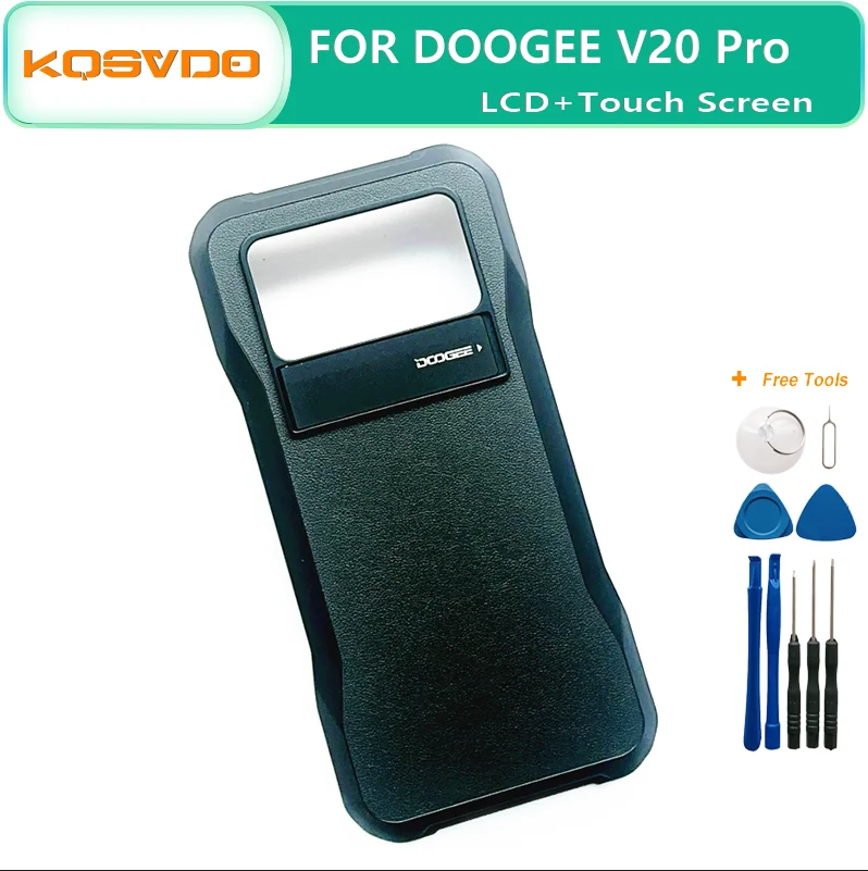 New Original DOOGEE V20 Pro Official Phone Protective Cover Shockproof Back Cover Case Bumper Hard For DOOGEE V20 Pro Cell Phone