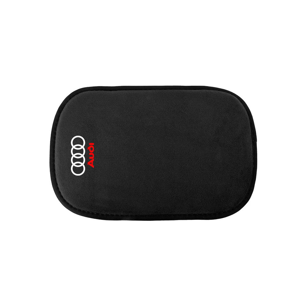 Wildleder-Auto-Armlehnenpolster, Schutzmatte für Armlehnenbox, Zubehör für Audi Sline A1 A2 A3 TT A4 B8 A5 A6 A7 A8 8P Q3 Q5 Q7
