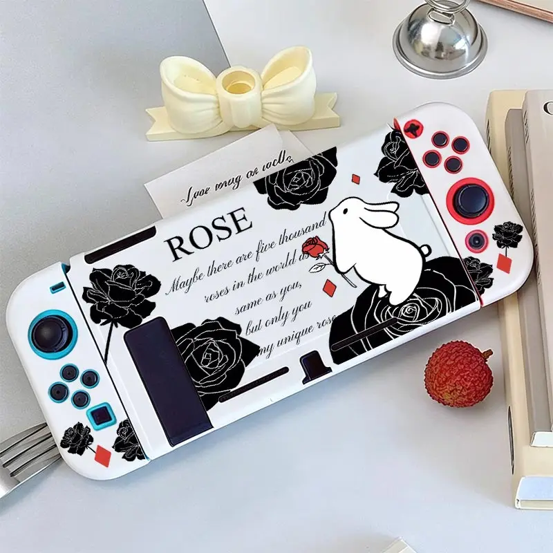 Ultra-slim Shock-absorbing Case Anti-Scratch Shell Protector for Nintendo Switch NS Game Console TPU Split Protective Case