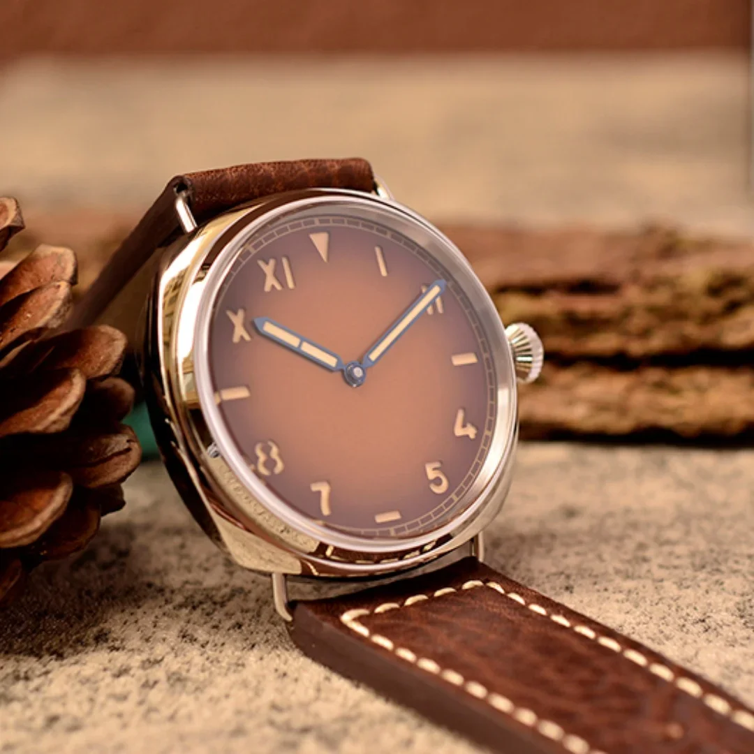 Baltany 2025 New Men's Hand Winding Mechanical Watch Seagull ST3600 Retro Sapphire Crystal Waterproof 100m Luminous Reloj Hombre