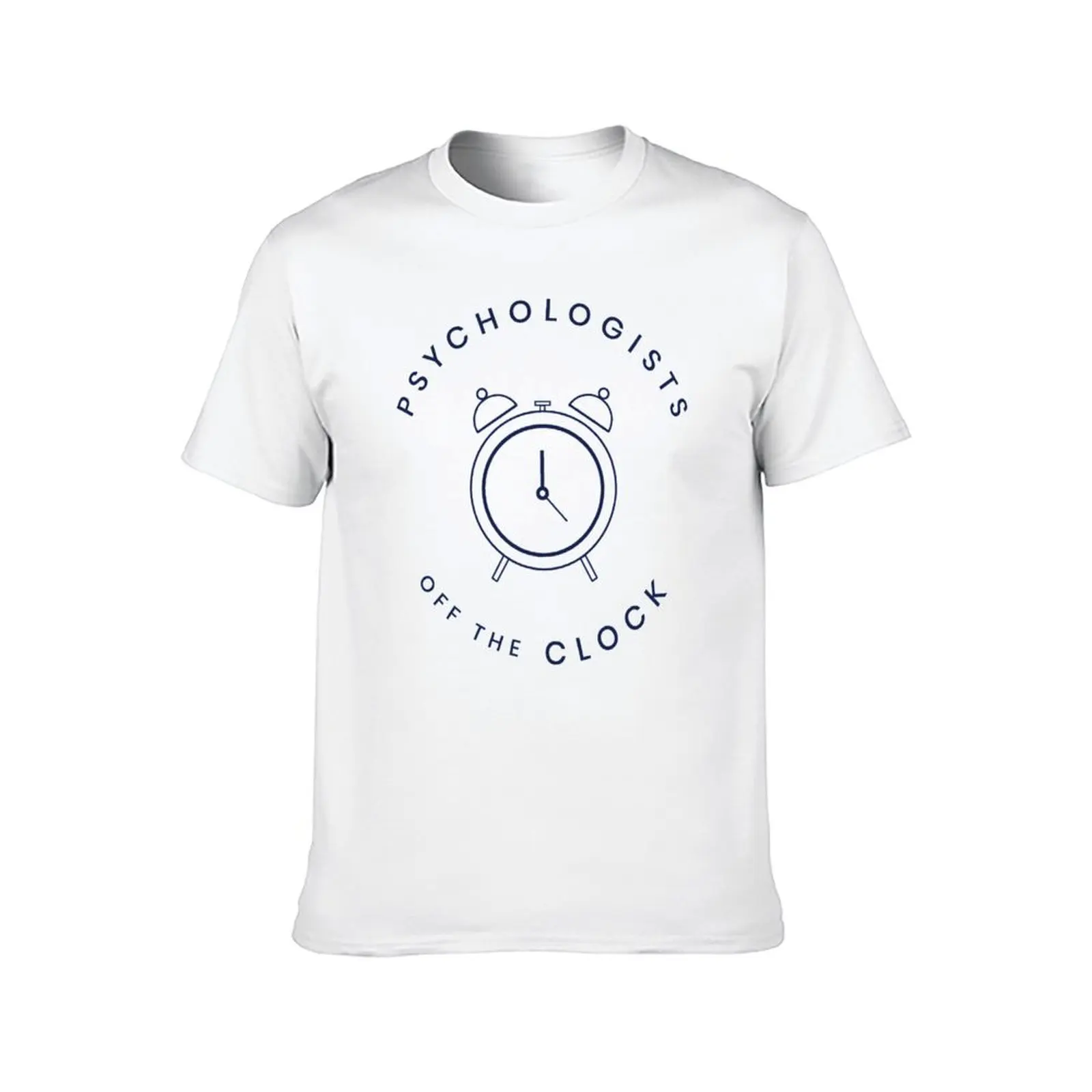 Psychologists Off the Clock Podcast Merchandise T-Shirt man t shirts for men casual man t shirt cotton T-Shirt